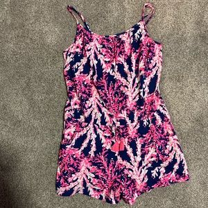 Lily Pulitzer girls romper size XL 12/14